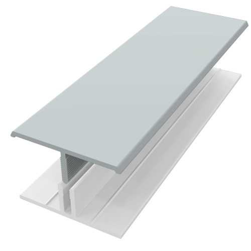 2 Part H Trim 3m Pale Blue