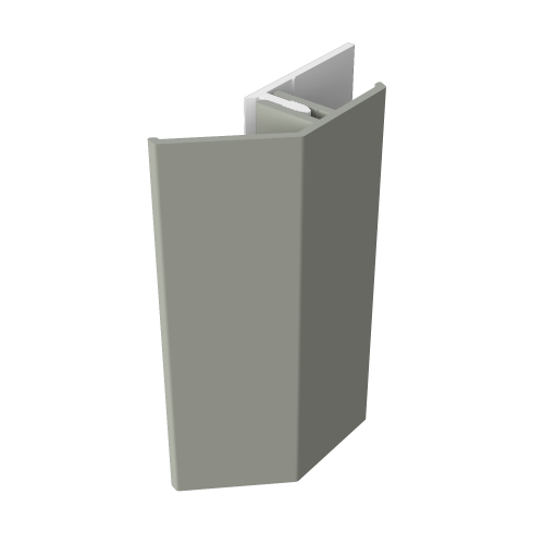 2 Part 135* External Corner Trim 3m Misty Grey