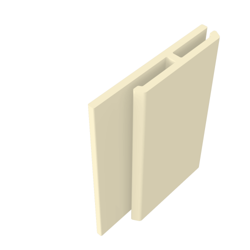 Fortex "H" Edge/Extension Trim 3m Pale Gold