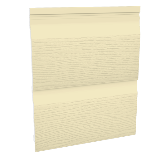 Fortex 333mm Double Plank Shiplap Embossed 5m Sand