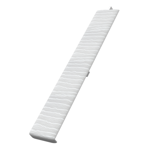 1 x Butt Joint for 170mm Embossed Board White