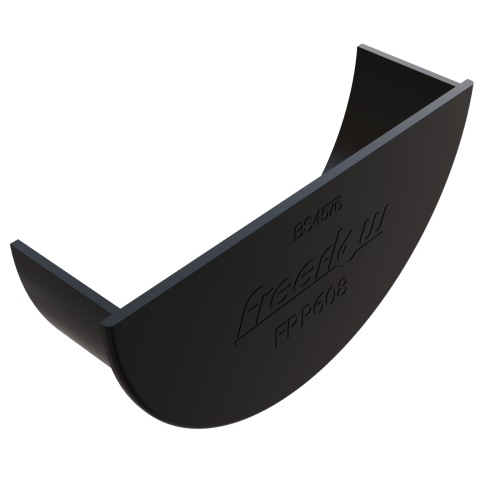 Internal Stop End Round Black