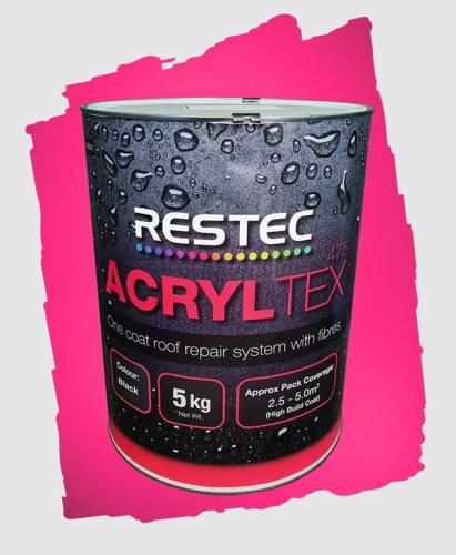 RES ACRYLTEX 475 5kg (Approx 2.5sqm to 5sqm)