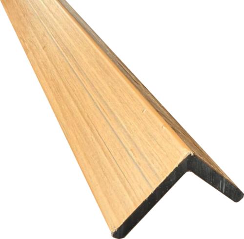 Armour - Golden Teak - Composite Corner 'L' Trim - 50x50 @3.6m