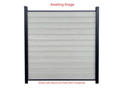Evolved - Ash White - Composite Fence Kit - (Composite Post)