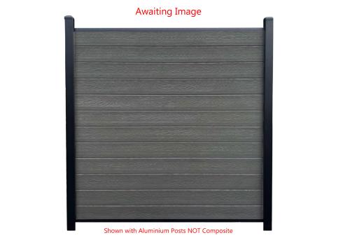 Evolved - Anthracite - Composite Fence Kit -  (Composite Post)
