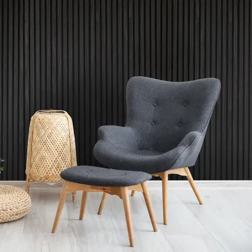Slat Legends Ultra Internal Acoustic Panelling 2.4m x 600mm Black Oak