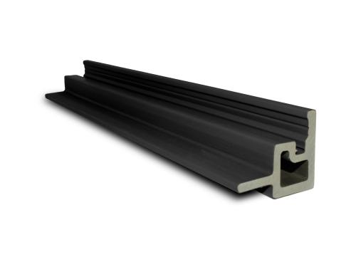 Slatted SG - Charcoal - Composite Internal Trim - 2.5m