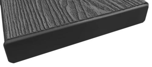Anthracite - Composite Board End Caps - 24x146