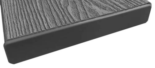 Evolved Slate Grey - Composite Board End Caps - 24x146