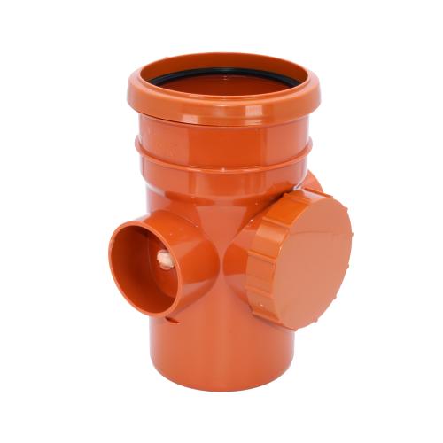 D274 Access Pipe Single Socket 110mm