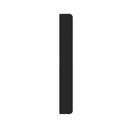 300mm Large End Cap Black (Smooth)