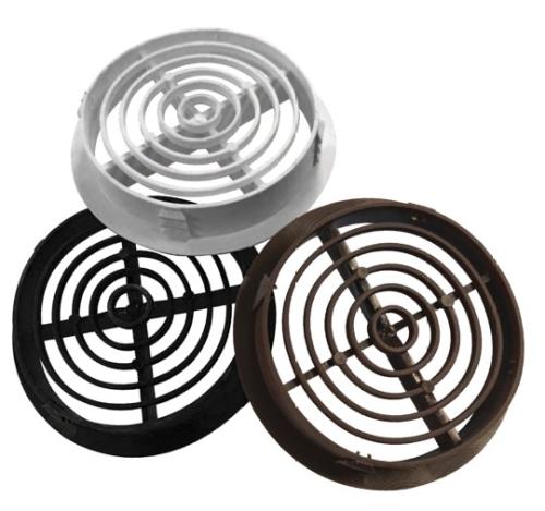 Disc Vent 70mm Anthracite Grey
