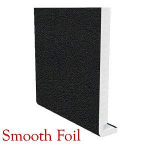  400mm Full Replacement Fascia Smooth Foil Black - 1m RAL 9011