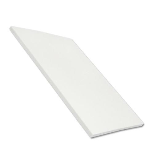 Freefoam 405mm Flatboard White Ash RAL 9010