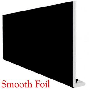  175mm Cap Over Fascia Smooth Foiled Black RAL 9011