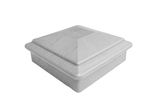 Evolved - Ash White - Composite Post Cap - 135x135