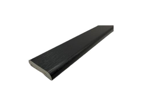28mm D Mould Window Trim Woodgrain Anthracite Grey RAL 7016