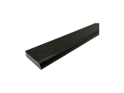Freefoam 28mm D Mould Window Trim Black Ash RAL 8022