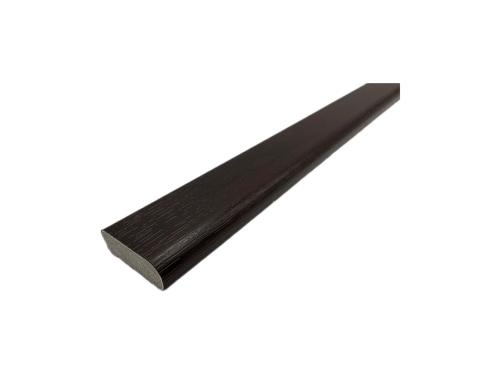 Freefoam 20mm Edge Fillet Window Trim Woodgrain Rosewood RAL 8017