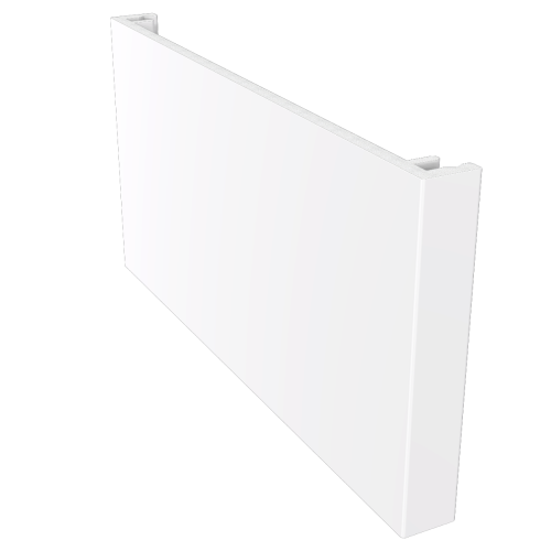 Freefoam 605mm Double Leg Cap Over Fascia White - 1m