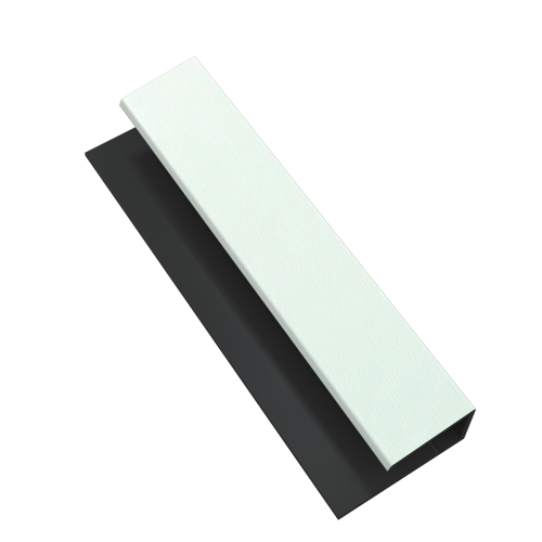 Freefoam uPVC Universal Edge Trim Painswick / Agate Grey 3m RAL 7038