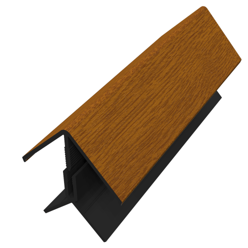 Freefoam 2 Part External Corner Trim for Shiplap Golden Oak 3M