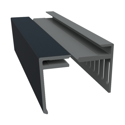 Vented Starter and Closer Trim 3m Anthracite Grey
