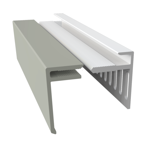 Vented Starter and Closer Trim 3m Misty Grey