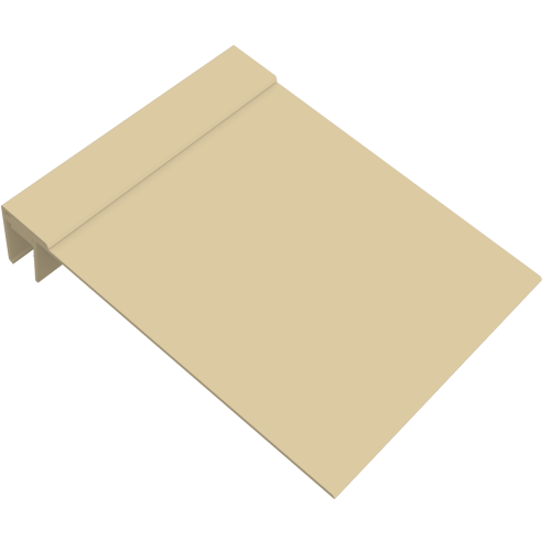 150mm 2 Part Reveal Liner 3m Cappuccino