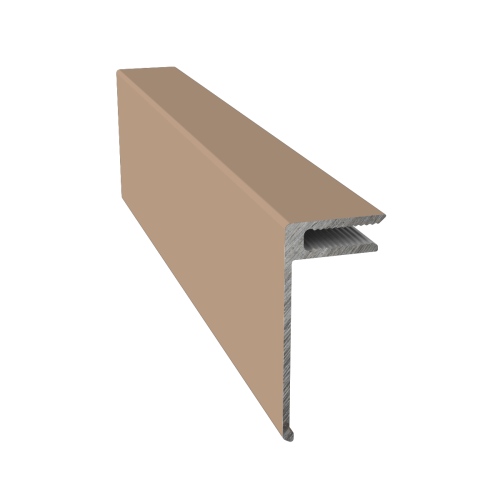 Fortex Naturale Alu Cover Trim for Vent Trim Barnwood Oak RAL 1019M - 3m