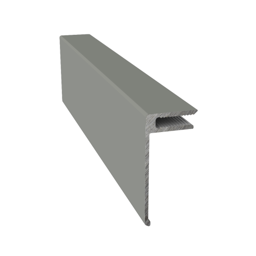 Fortex Naturale Alu Cover Trim for Vent Trim Grey Cedar RAL 7023M - 3m