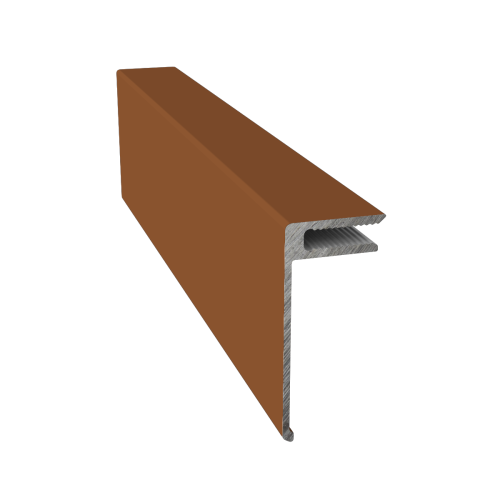 Fortex Naturale Alu Cover Trim for Vent Trim Siberian Larch RAL 8003M - 3m