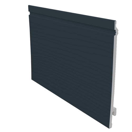 Fortex 170mm Shiplap Embossed 5m Anthracite Grey