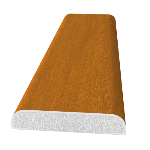 Freefoam 28mm D Mould Window Trim Woodgrain Golden Oak