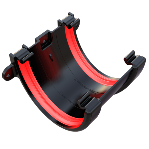 Union Deepflow Gutter Black