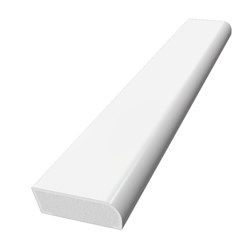 Freefoam 28mm Edge Fillet Window Trim White RAL 9003