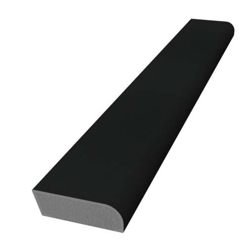 Freefoam 20mm Edge Fillet Smooth Foiled Black RAL 9011
