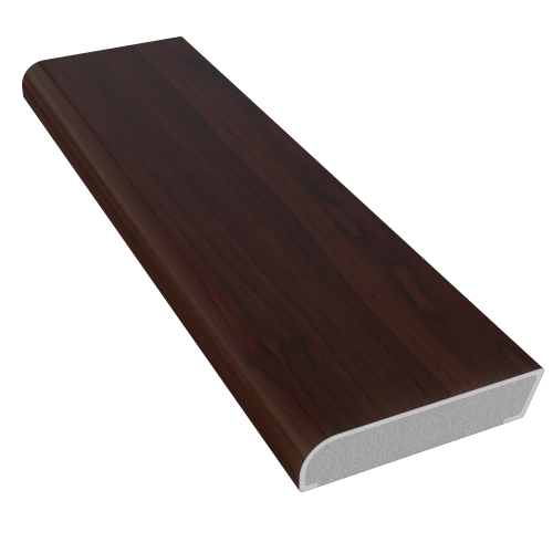 Freefoam 28mm Edge Fillet Window Trim Woodgrain Rosewood RAL 8017