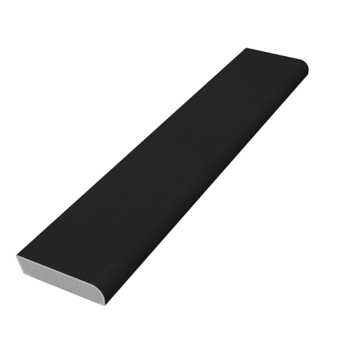 Freefoam 28mm Edge Fillet Smooth Foiled Black RAL 9011