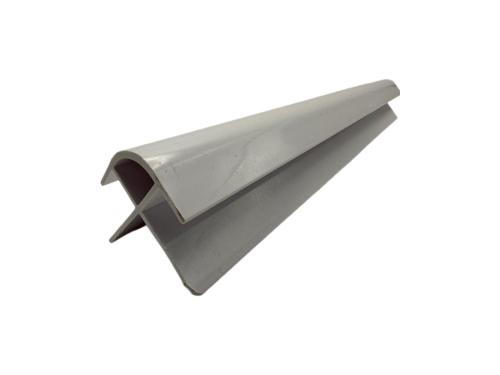 Fit & Forget 10mm White PVC External Corner 2.4m