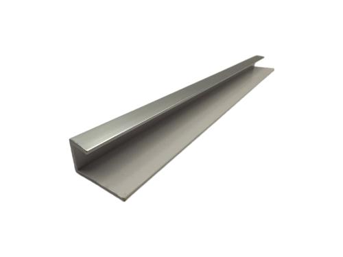 Fit & Forget 10mm Chrome PVC U Channel