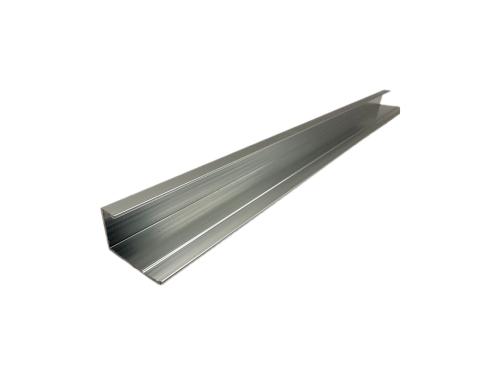 Fit & Forget 10mm Silver Aluminium U Channel