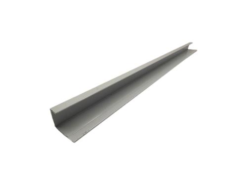 Fit & Forget 10mm White Aluminium U Channel