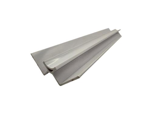 Fit & Forget 10mm White PVC Internal Corner Trim 2.4m