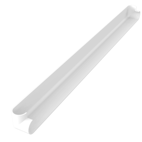 Freefoam 600mm Bullnose Double Corner White