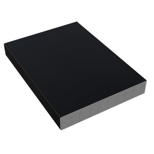 150mm Tudor Board Black Ash