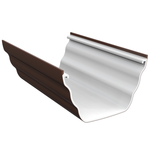 4m Ogee Gutter Brown (700 Centres)