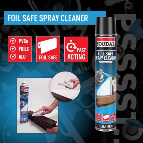 Soudal Foil Safe Aerosol Spray Solvent Cleaner