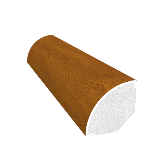 Freefoam Small Quadrant Window Trim Woodgrain Golden Oak RAL 8001